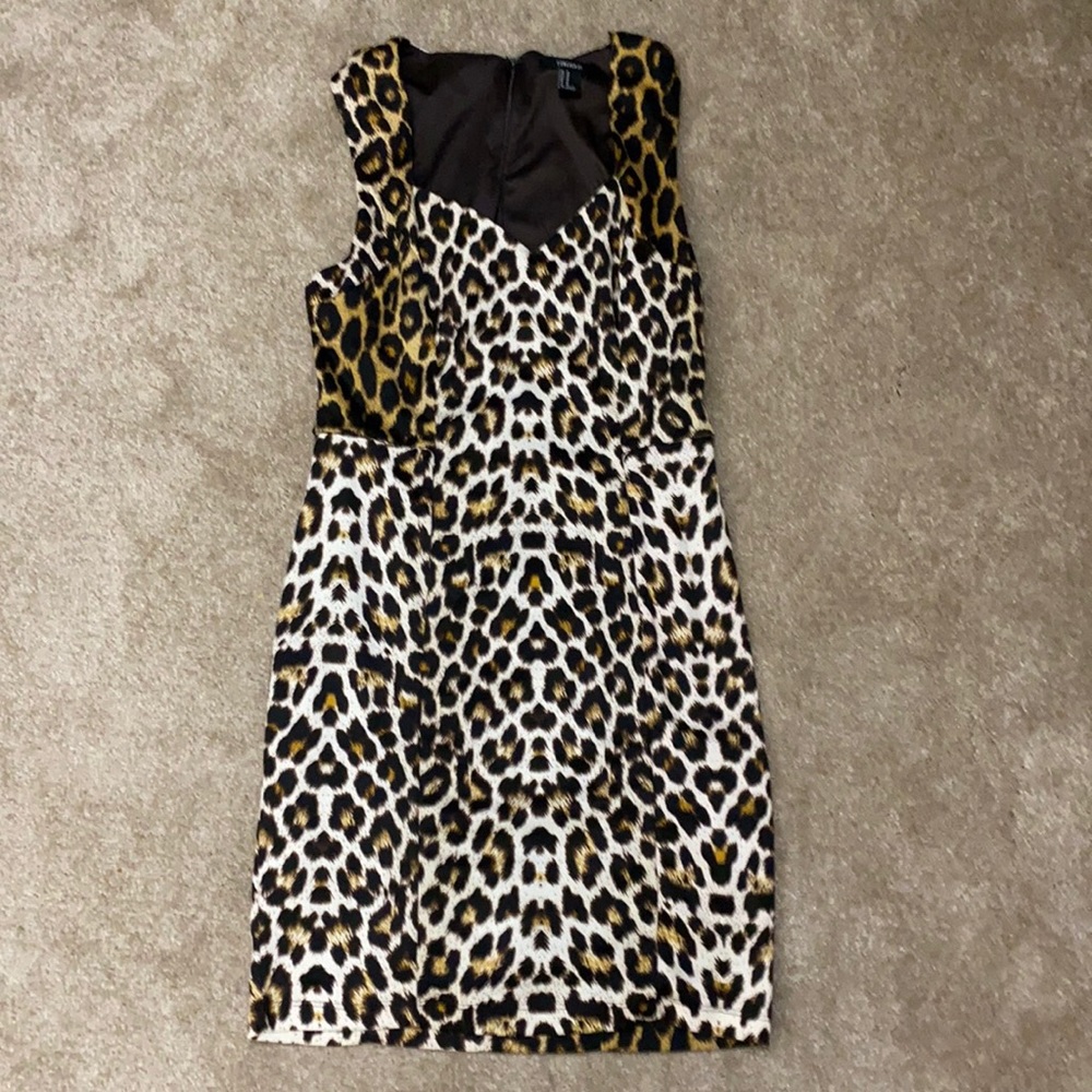Cheetah Print Dress